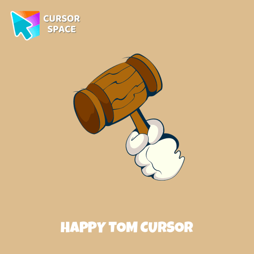 Happy Tom cursor arrow cursor
